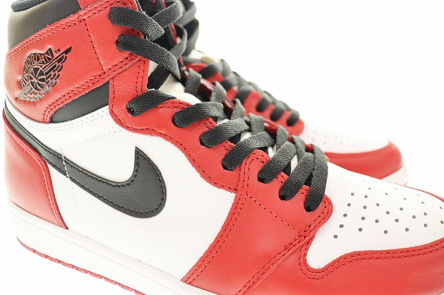 ナイキ NIKE AIR JORDAN 1 RETRO HIGH OG CHICAGO 2015 27.5cm 555088-101 エア ジョーダン I レトロ ハイ シカゴ バーシティ レッド