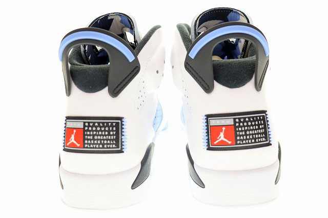 未使用品 ナイキ NIKE AIR JORDAN 6 RETRO UNIVERSITY BLUE 2022 29cm CT8529-410 エア ジョーダン VI レトロ ユニバーシティ ブルー