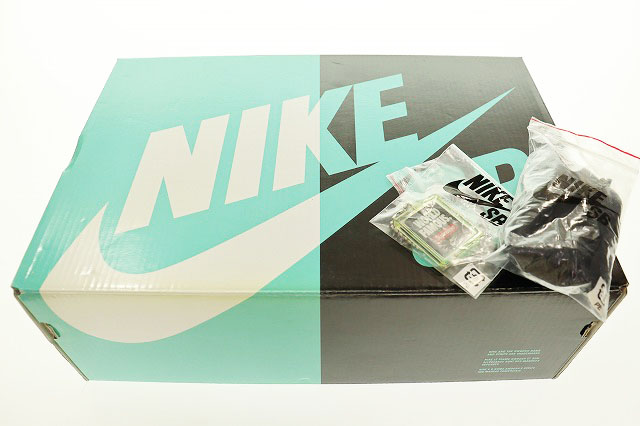 未使用品 ナイキ エスビー NIKE SB DUNK LOW OG QS SUPREME 2019 28.5cm BLACK SILVER CK3480-001 シュプリーム コラボ ダンク ロー メタリック シルバー ブラック 黒