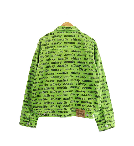 ステューシー STUSSY ×CPFM カクタスプラントフリーマーケット 21SS ZIP WORK JACKET M