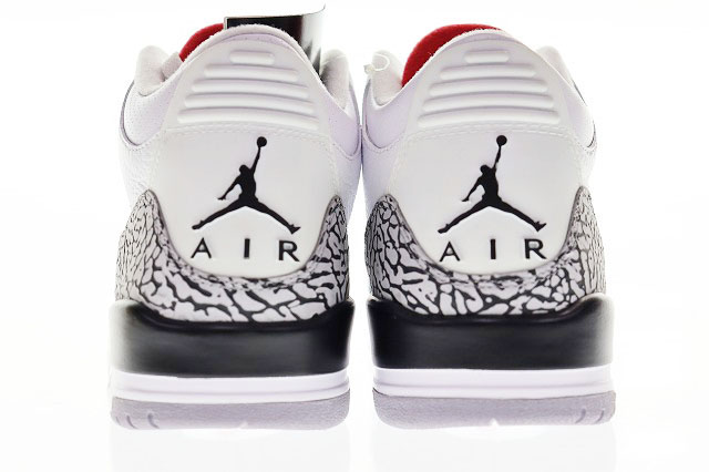 ナイキ NIKE AIR JORDAN 3 RETRO CEMENT GREY エア ジョーダン 3 レトロ ホワイト 白  セメント グレー 136064-105 28cm