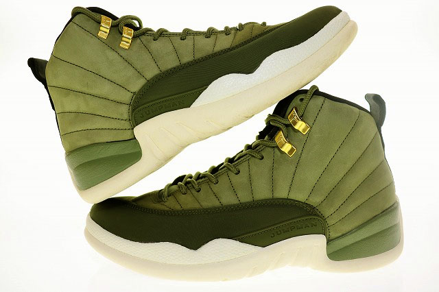 NIKE AIR JORDAN 12 RETRO CHRIS PAUL 2018 27cm CP3 OLIVE 130690-301