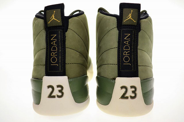 NIKE AIR JORDAN 12 RETRO CHRIS PAUL 2018 27cm CP3 OLIVE 130690-301
