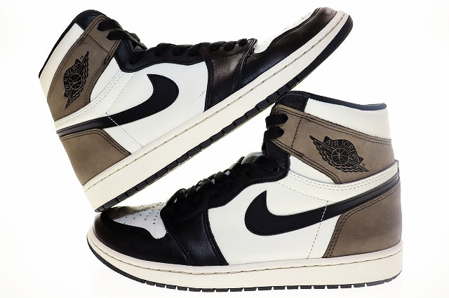 NIKE AIR JORDAN 1 RETEO HIGH OG DARK MOCHA 2020 28cm 555088-105