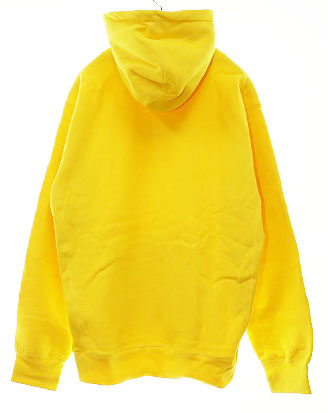 SUPREME 19AW BANDANA BOX LOGO HOODED SWEATSHIRT YELLOW
