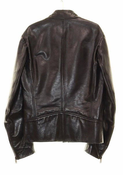 メゾンマルジェラ Maison Margiela 11AW 5 ZIP LEATHER JACKET BLACK
