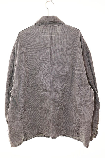 セントマイケル SAINTMICHAEL × BerBerJin BB_DENIM JKT/STRIPE BLUE M