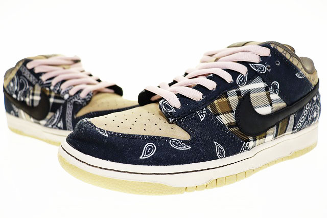 ナイキ エスビー NIKE SB DUNK LOW PRM QS TRAVIS SCOTT 2020 28.5cm