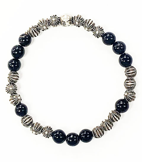 クロムハーツ CHROME HEARTS 6mm BEAD ブレスレット ビーズ