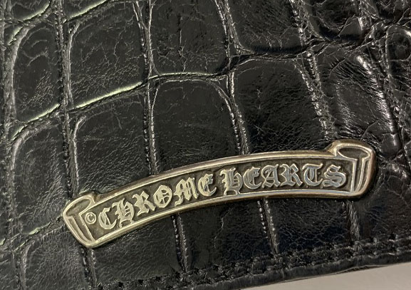 クロムハーツ CHROME HEARTS CARD CASE ALGTR カードケース アリゲーター レザー