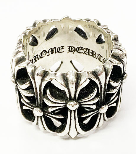 クロムハーツ CHROME HEARTS CEMETERY 20号 セメタリー クロス リング シルバー925 指輪