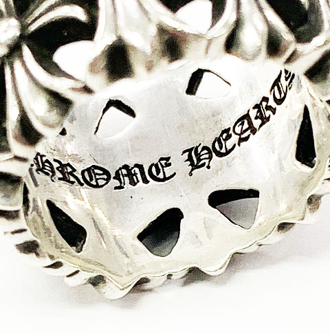 クロムハーツ CHROME HEARTS CEMETERY 20号 セメタリー クロス リング シルバー925 指輪