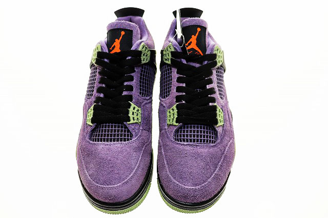 ナイキ NIKE WMNS AIR JORDAN 4 RETRO CANYON PURPLE 2022 27.5cm AQ9129-500 AJ4 ウィメンズ エア ジョーダン IV レトロ キャニオン パープル