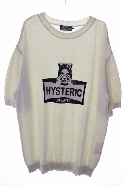 ヒステリックグラマー HYSTERIC GLAMOUR UNLIMITED ジャカード プルオーバー