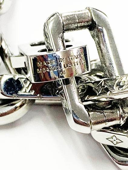 ルイヴィトン LOUIS VUITTON コリエ チェーン ブレスレット モノグラム ブラスレ シルバー Mサイズ