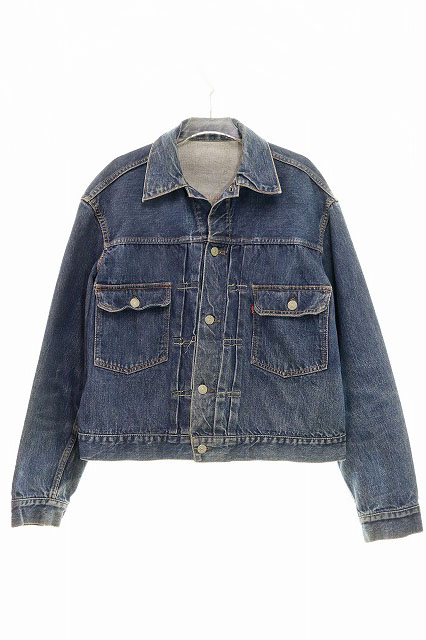 リーバイス Levi’s 50s 507XX 2nd 革パッチ 前期型 両面タブ BIG E ハギ付き ボタン裏刻印無し サイズ不明 1950年代 オリジナル ヴィンテージ セカンド デニムジャケット ジージャン Gジャン ビッグE