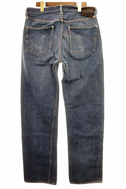 リーバイス Levi’s 50s 501ZXX BIG E 革パッチ 初期型 オリジナル ヴィンテージ デニムパンツ ジーンズ 最初期 サイズ不明 両面 均等V 隠しリベット 刻印18