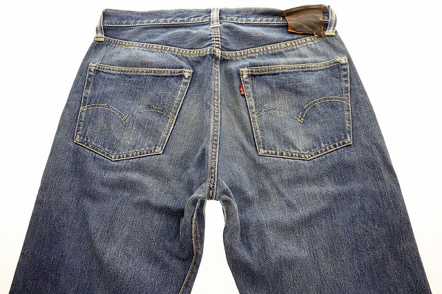 リーバイス Levi’s 50s 501ZXX BIG E 革パッチ 初期型 オリジナル ヴィンテージ デニムパンツ ジーンズ 最初期 サイズ不明 両面 均等V 隠しリベット 刻印18