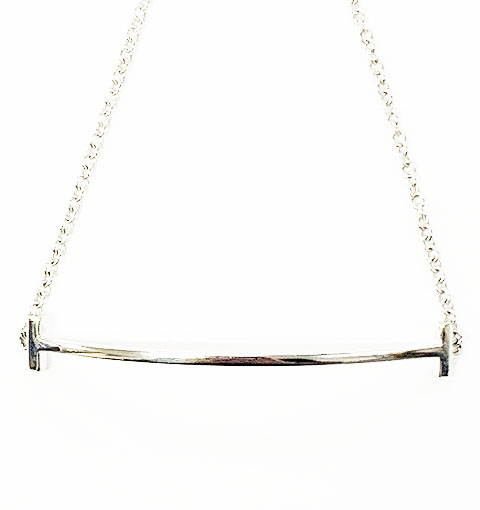 ティファニー TIFFANY & CO. Tスマイル ブレスレット ホワイトゴールド ラージサイズ K18WG