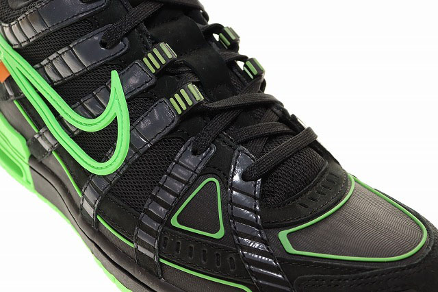 ナイキ NIKE × OFFWHITE AIR RUBBER DUNK BLACK 29cm