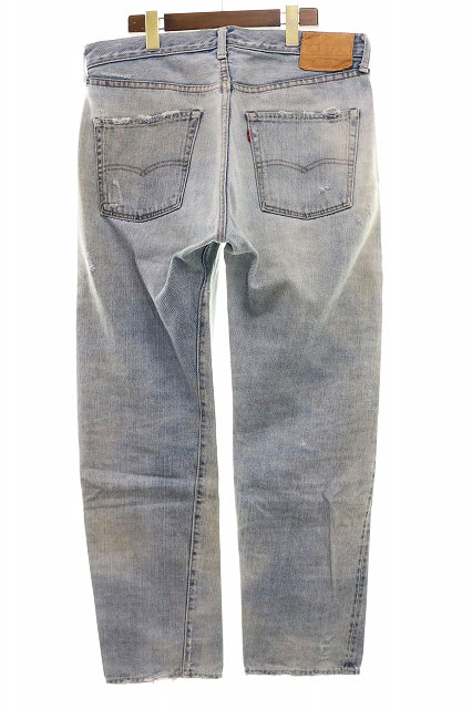 リーバイス Levi’s LVC 00s 501XX W36 66501 BIG E 旧日本製 1966年モデル 復刻 2009年製造 66501-0076 ビッグE デニムパンツ ジーンズ サンフェードカスタマイズド 日本製