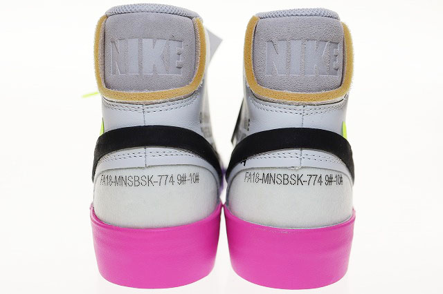 ナイキ NIKE × SERENA WILLIAMS × OFF WHITE THE 10 BLAZER MID QUEEN 28cm AA3832-002