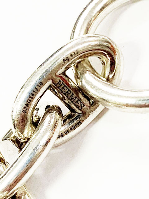 エルメス HERMES Chaine dancre Bracelet MM 16コマ