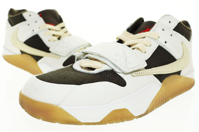 ナイキ NIKE × TRAVIS SCOTT JUMPMAN JACK TR SAIL AND DARK MOCHA 27.5cm