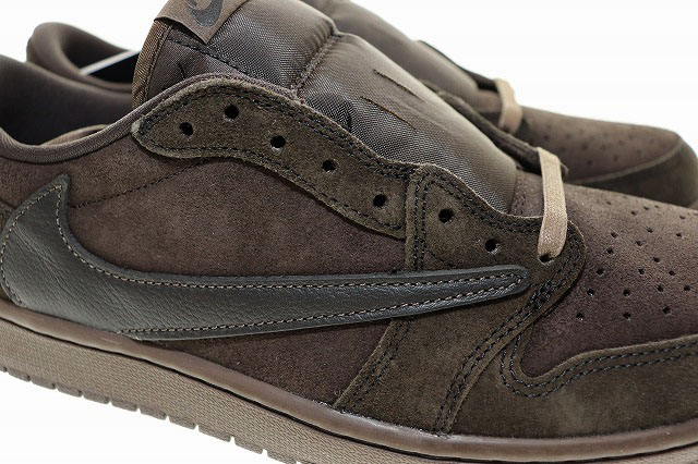 ナイキ NIKE AIR JORDAN 1 LOW OG SP VELVET BROWN 2024 28cm TRAVIS SCOTT DM7866-202 エア ジョーダン I ロー スペシャル ベルベットブラウン トラヴィス スコット 茶