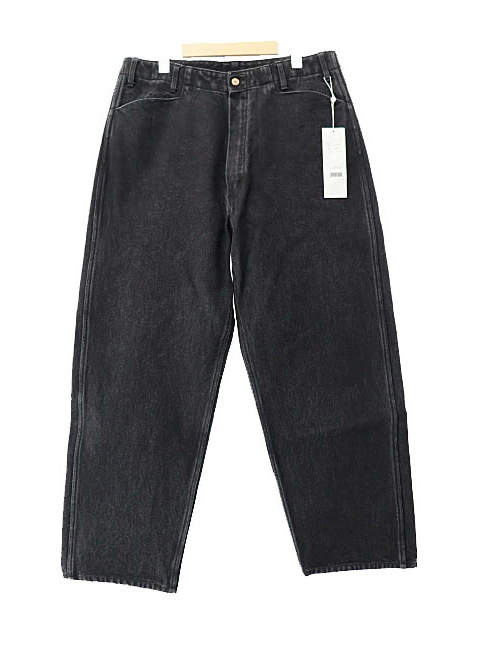 コモリ COMOLI 直営 松本店 限定 25AW Denim work pants C03-03028の 