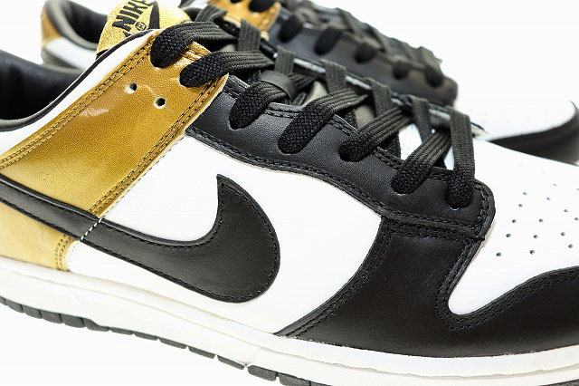 ナイキ NIKE DUNK LOW METALLIC GOLD 2005 29cm COURIR 309431-103 ダンク ロー メタリック ゴールド 別注 クーリエ ショップ 提案カラー