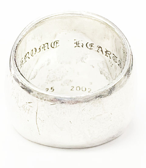 クロムハーツ CHROME HEARTS CLSSC OVAL STAR 24号 クラシック オーバル スター リング シルバー 指輪