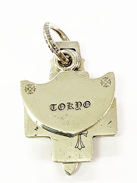 クロムハーツ CHROME HEARTS 3TRINKETS スリートリンケッツ 東京限定 Oリング シルバー ネックレス ペンダント トップ