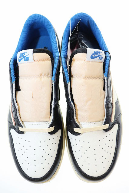 ナイキ NIKE × TRAVIS SCOTT × FRAGMENT AIR JORDAN 1 LOW OG SP MILITARY BLUE 28㎝ DM7866-140 AJ1 トラビス スコット フラグメントデザイン エア ジョーダン レトロ ロー ミリタリーブルー