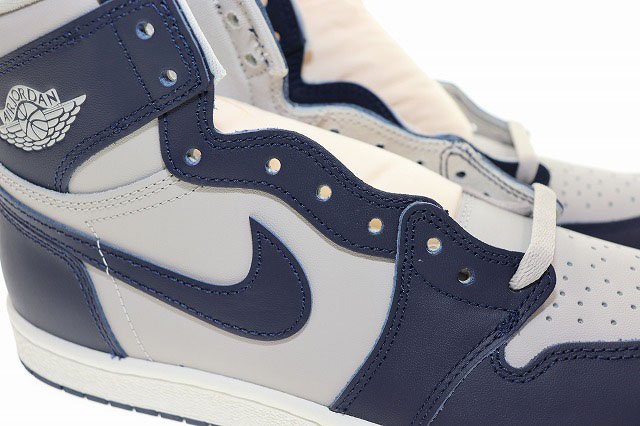 ナイキ NIKE AIR JORDAN 1 HI 85 GEORGETOWN 2022 27.5cm HOYAS BQ4422-400 AJ1 エア ジョーダン I ハイ ジョージタウン ホヤス カレッジネイビー