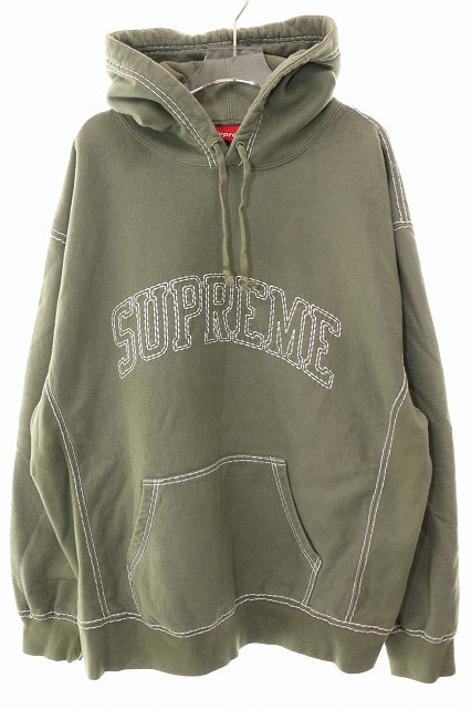 シュプリーム SUPREME 20AW BIGSTITCH HOODED SWEATSHIRT XL