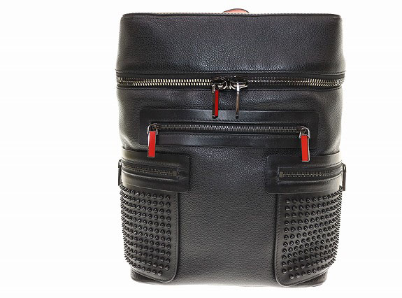 クリスチャンルブタン Christian louboutin アポルビ スパイク スタッズ バックパック リュックサック レザー