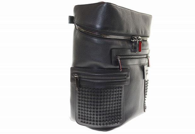 クリスチャンルブタン Christian louboutin アポルビ スパイク スタッズ バックパック リュックサック レザー