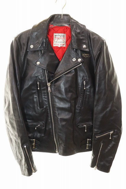 ルイスレザー LEWIS Leathers LIGHTNING TIGHT FIT BLACK SIZE 40 ライトニング タイトフィット ホースハイド ダブルライダース ブラックレザー