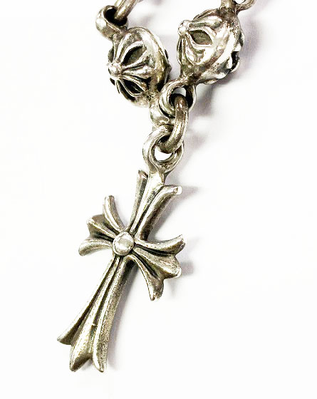 クロムハーツ CHROME HEARTS NO1 BALL #1クロスボール タイニー CHクロス ブレスレット シルバー