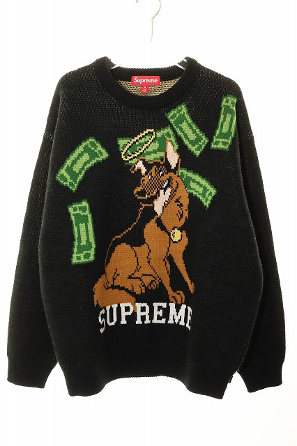 シュプリーム SUPREME 25AW ALL DOGS GO TO HEAVEN SWEATER BLACK M オール ドッグス ゴー トゥ ヘブン セーター ニット ブラック
