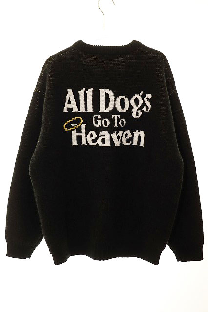 シュプリーム SUPREME 25AW ALL DOGS GO TO HEAVEN SWEATER BLACK M オール ドッグス ゴー トゥ ヘブン セーター ニット ブラック