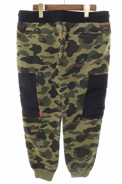 ダブルタップス WTAPS × A BATHING APE 17AW BAPE SEAL TROUSERS