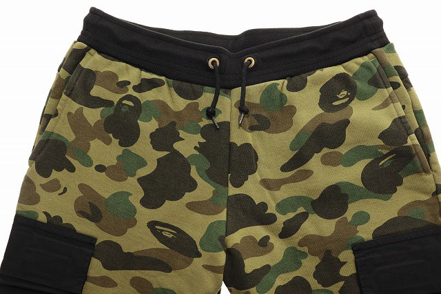 ダブルタップス WTAPS × A BATHING APE 17AW BAPE SEAL TROUSERS