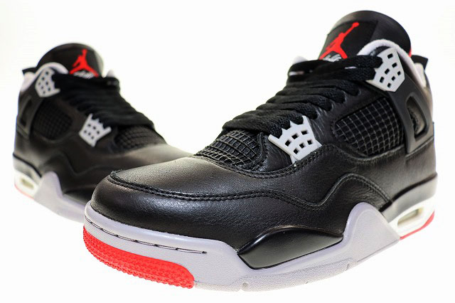 ナイキ NIKE AIR JORDAN 4 RETRO BRED REIMAGINED 2024 27.5cm FV5029-006 AJ4 エア ジョーダン IV レトロ ブレッド リイマジンド ブラック