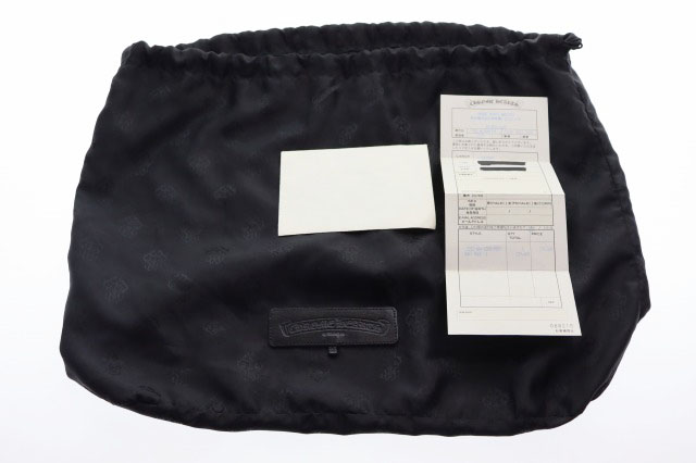クロムハーツ CHROME HEARTS SNAT PACK #1 BLACK スナットパック ショルダー ウエスト バッグ ブラック インボイス原本付き
