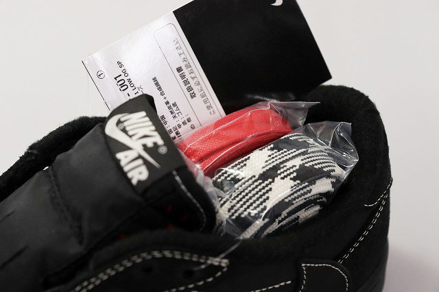 ナイキ NIKE AIR JORDAN 1 LOW OG SP BLACK PHANTOM 2022 28cm TRAVIS SCOTT DM7866-001 AJ1 エア ジョーダン I ロー スペシャル ブラック ファントム トラヴィス スコット コラボ 黒