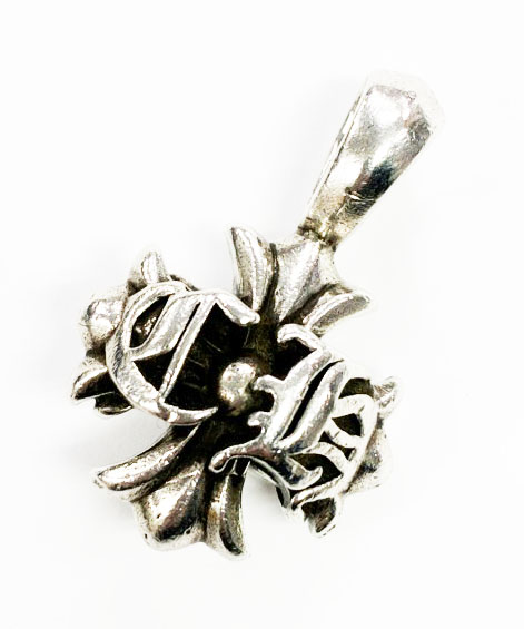クロムハーツ CHROME HEARTS DOUBLE CH PLUS CHARM PENDANT ダブル CHプラス チャーム ペンダント トップ シルバー