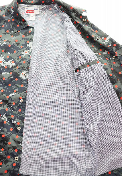 シュプリーム SUPREME × COMME des GARCONS SHIRT 13SS DIGI CAMO COACH JACKET Sサイズ