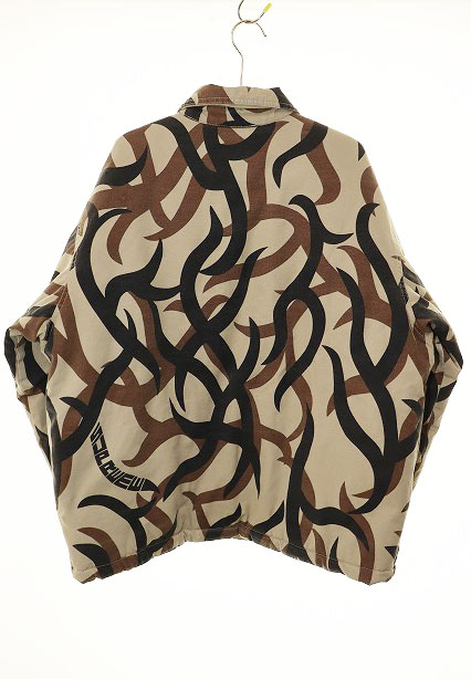 シュプリーム SUPREME 19AW REVERSIBLE PUFFY WORK JACKET M リバーシブル ワーク ジャケット